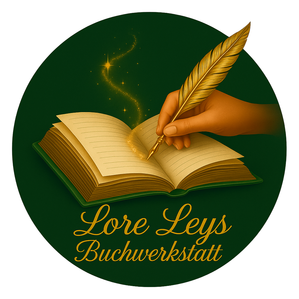 Lore Leys Buchwerkstatt Logo